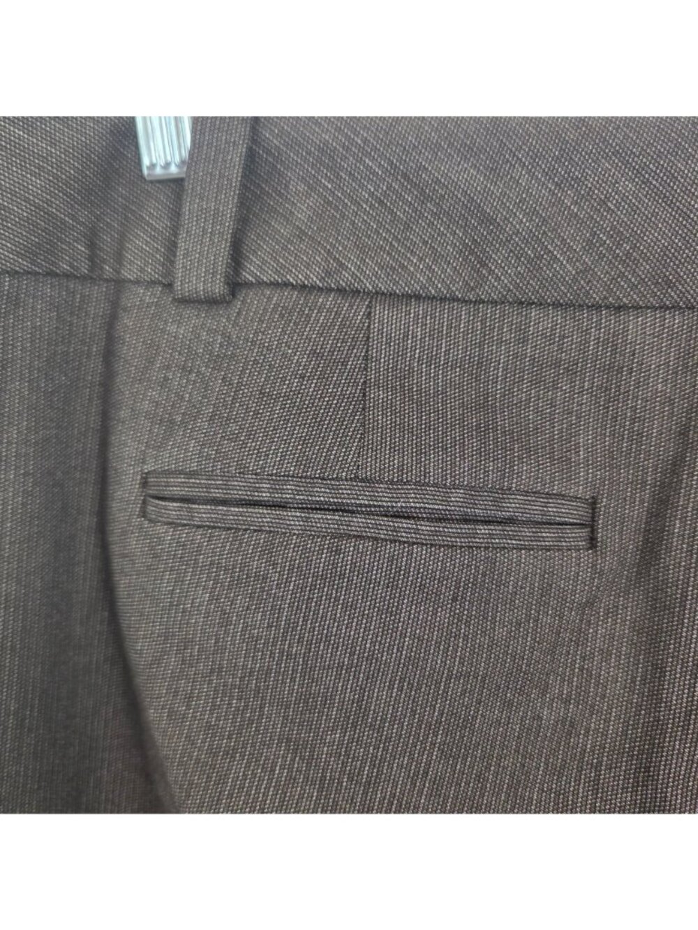 The Limited Womens Brown Pinstripe 2-Piece Suit Jacket & Cassidy Fit Pants Size - Picture 13 of 15